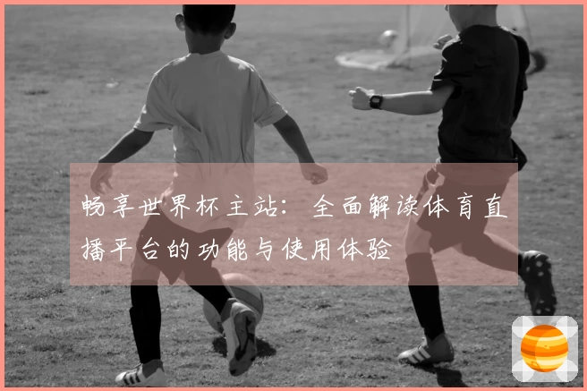 畅享世界杯主站：全面解读体育直播平台的功能与使用体验